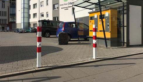 Absperrpfosten