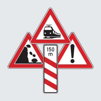Gefahrzeichen