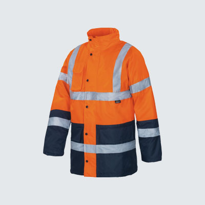 Warnschutz-Parkas