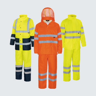 Warnschutz-Regenkleidung