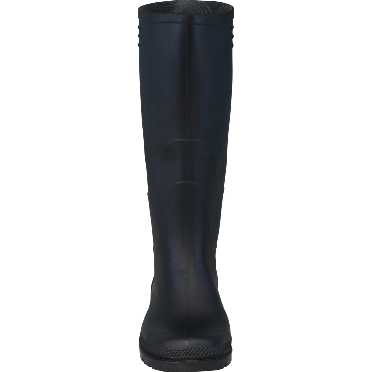 PVC Stiefel Paul schwarz Vorderseite