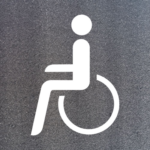 PREMARK® Behindertenparkplatz