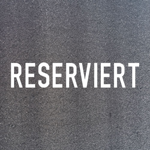 PREMARK® Buchstaben RESERVIERT