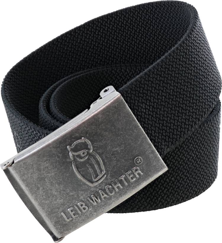 Leibwächter® Stretchbandgürtel mit Metallschnalle