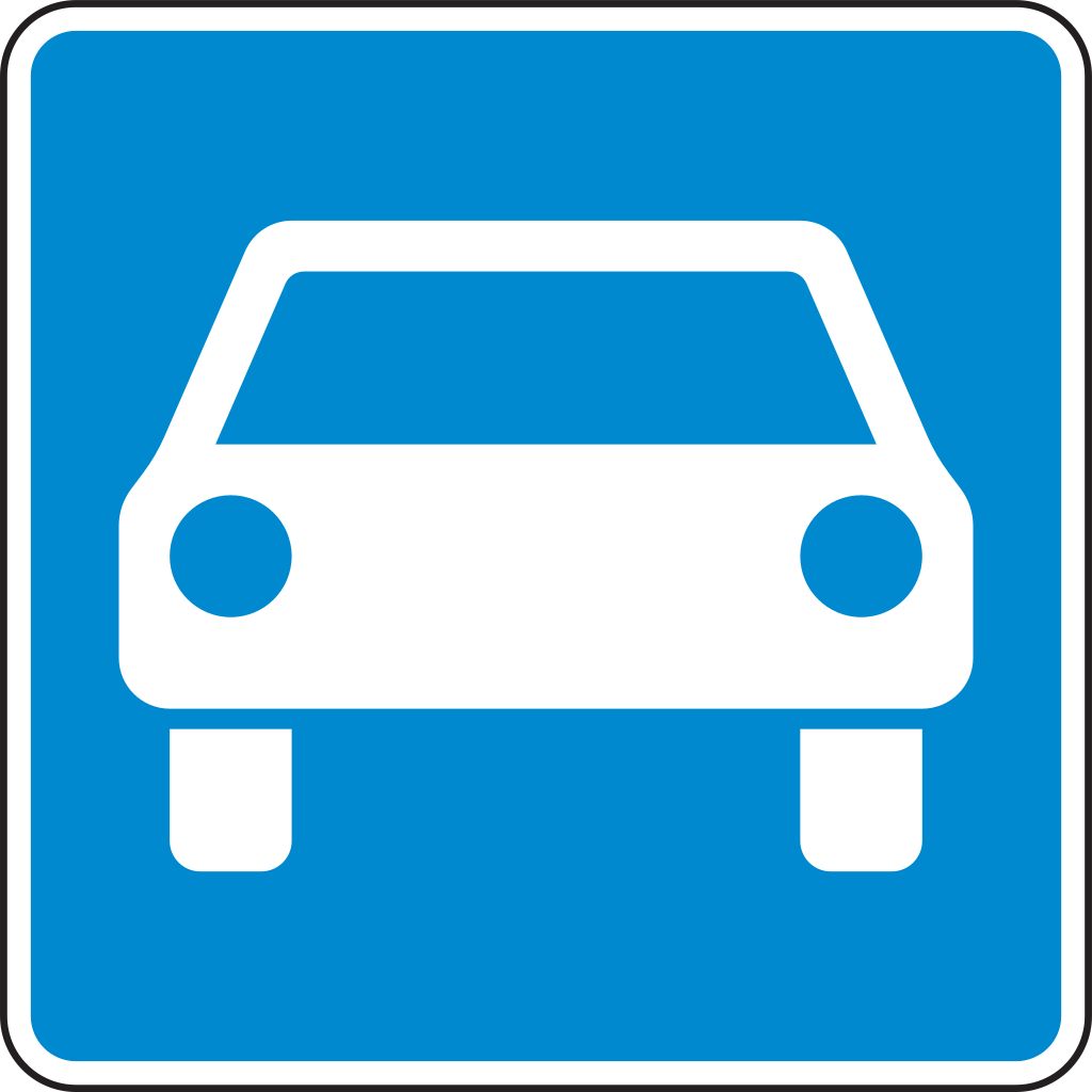VZ 331.10 Kraftfahrstraße