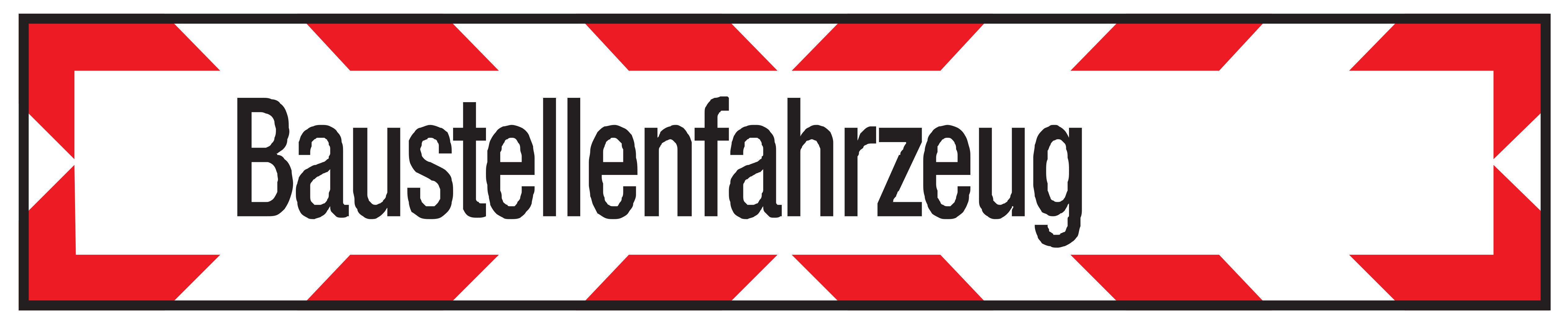 Autoaufkleber Achtung Überlänge