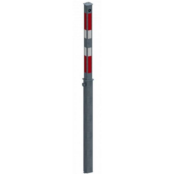 absperrpfosten poller vierkant vollversenkbar 470dl bild 2