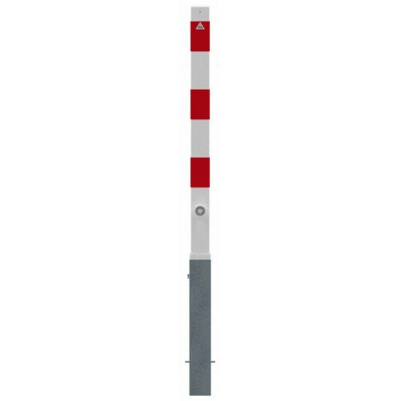 absperrpfosten poller vierkant herausnehmbar 470fb bild 2