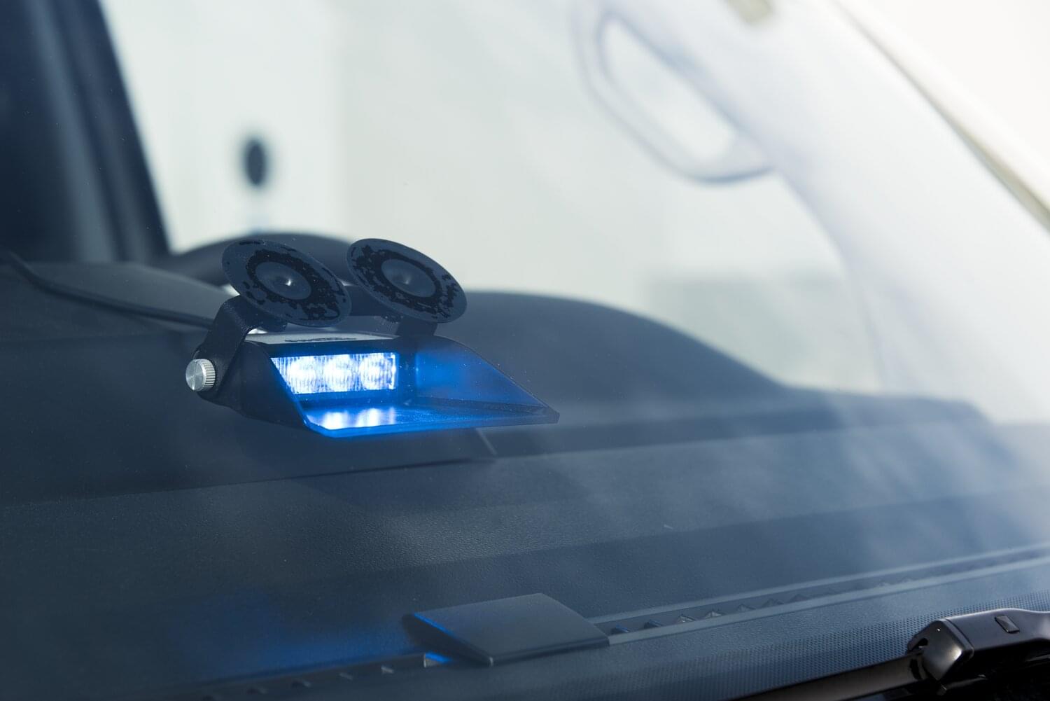 S4 - LED Frontblitzer/Straßenräumer blau - Bild 1