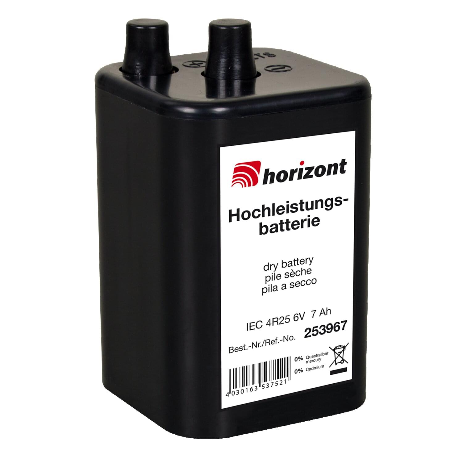 Blockbatterie 6V, 7Ah, 24 Stück