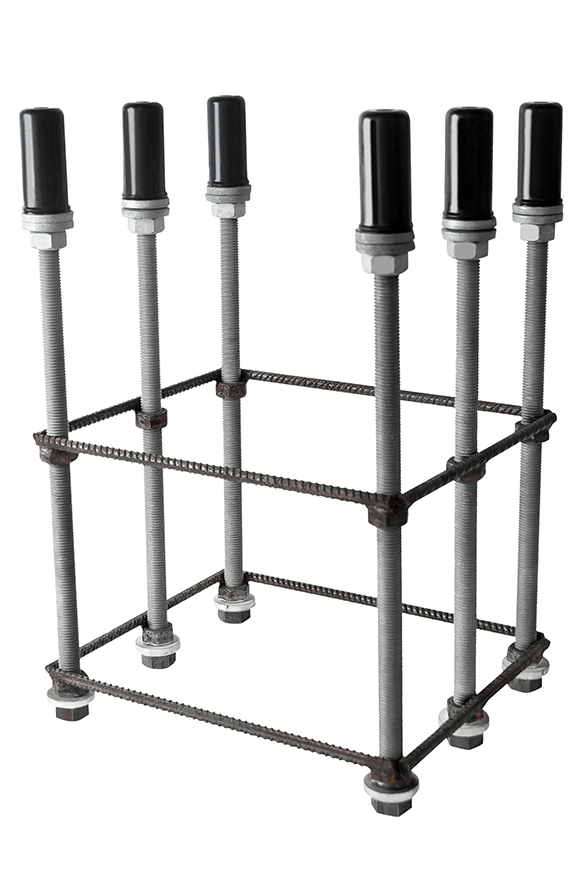 Ankerkorb 6 x M30 für Ø 273–323 mm, feuerverzinkt