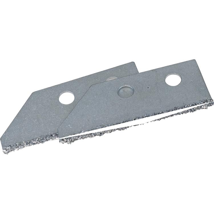 Hartmetall-Ersatzklingen für Fugenreiniger 215 mm, 50 mm, 2 Stück