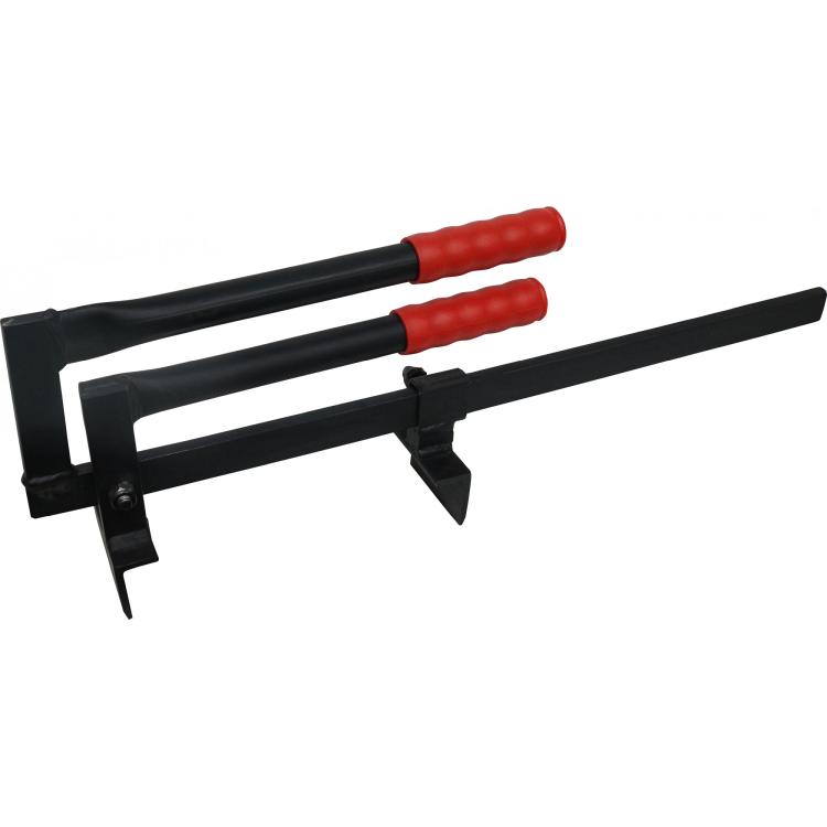 Plattenheber aus Stahl, Spanngriff, 0-67 cm