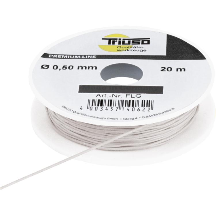 Fliesenlegergummi, 20 m Rolle, 0,5 mm Stärke