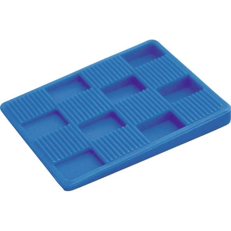 Kunststoffkeile für Dehnfugen, 57 x 45 x 2-7 mm, 20 Stück