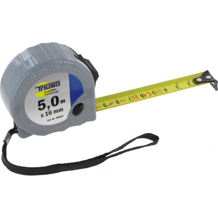 Taschenbandmaß mit Rücklaufstopper, 3 m