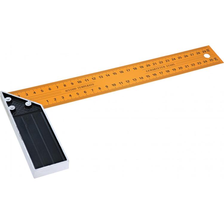 Tischlerwinkel, Alu-Schenkel & gelbes Stahlblatt
