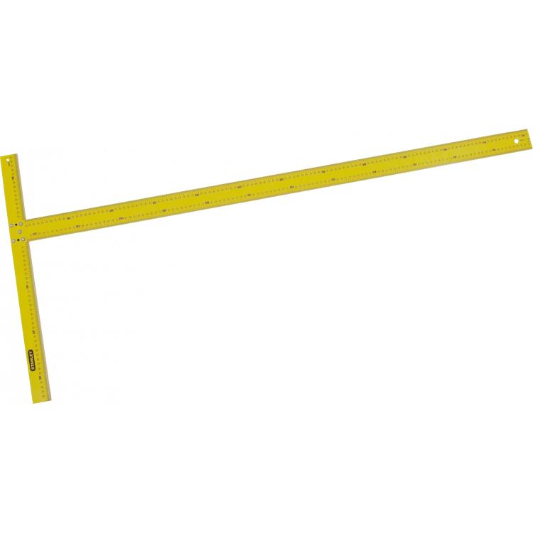 T-Reiß-Schiene 122 cm, metrisch, eloxiert