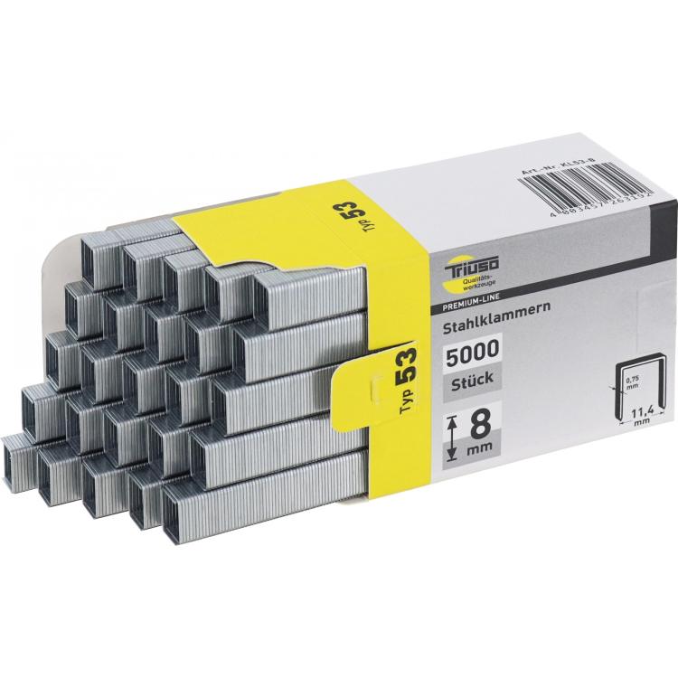 Typ 53 Klammern, 5000 Stück, 6–14 mm