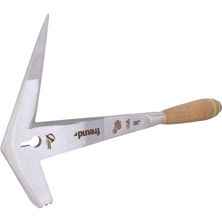 Schieferhammer mit Ledergriff