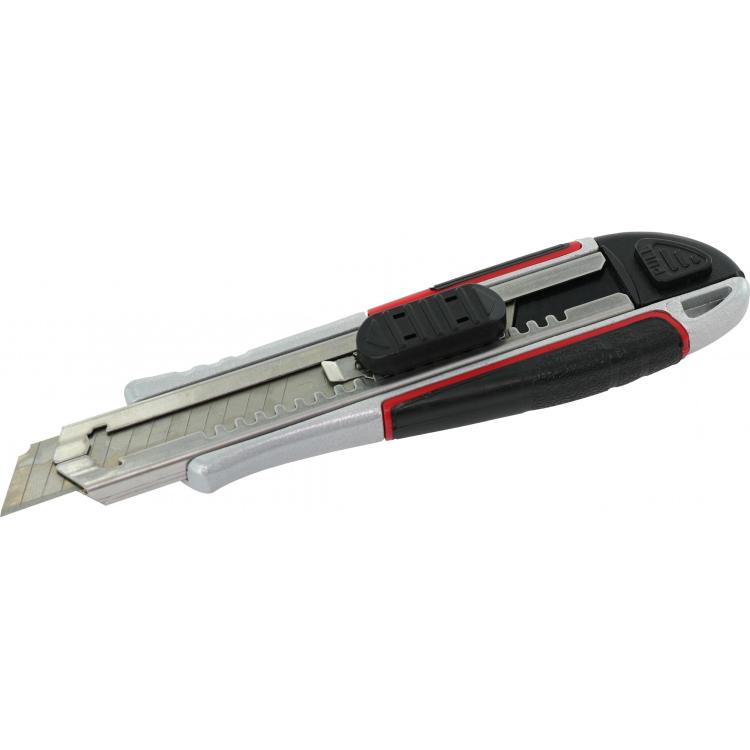 Alu-Druckguss Cuttermesser 18 mm mit Magazin