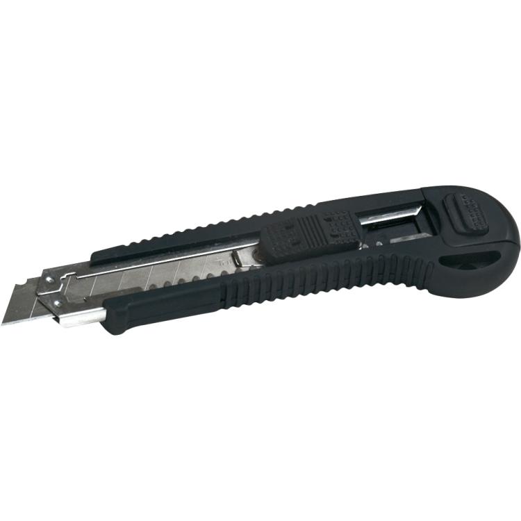 Messer mit Abbrechklinge 18 mm – Automatische Klingenführung