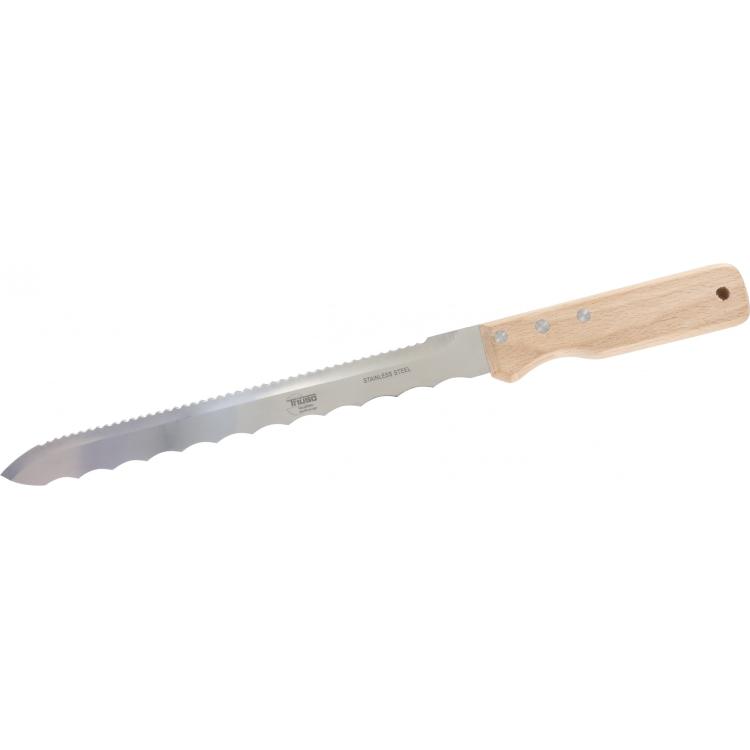 Dämmstoffmesser 280 mm – Edelstahlklinge & Holzgriff