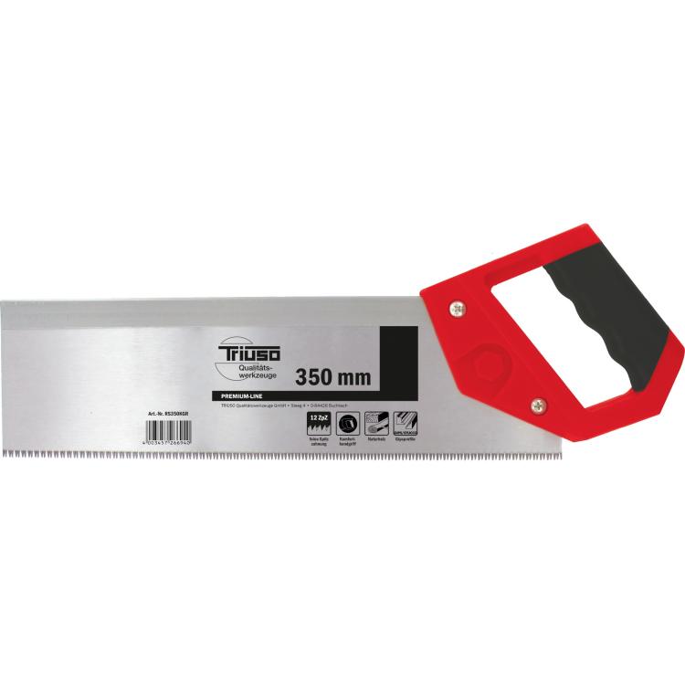 Rückensäge 350 mm – Spitzzahn, 12 Zähne/Zoll