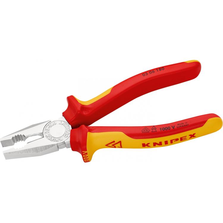Knipex VDE Kombizange 180 mm – Verchromt