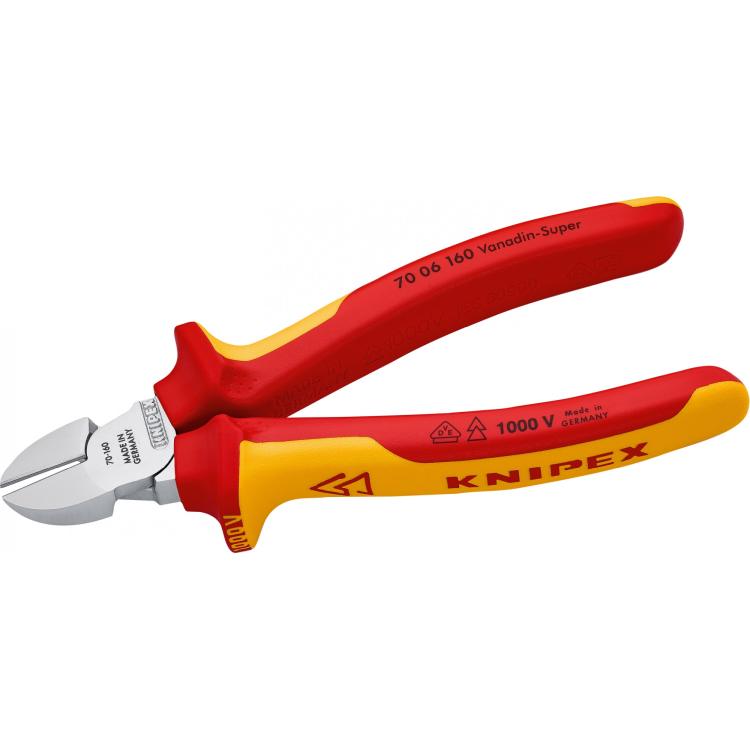 Knipex VDE Seitenschneider 160 mm – Verchromt