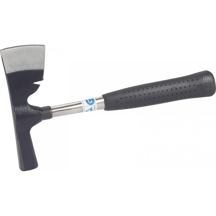 Gipserbeil 600 g – Nagelzieher, Stahlrohrstiel, Spezialgriff