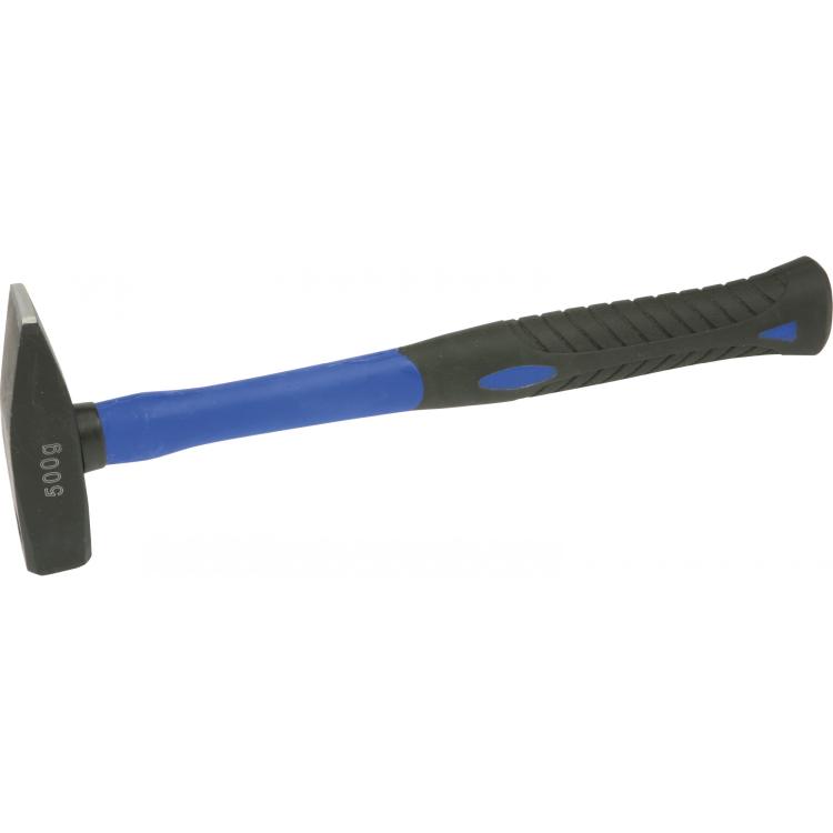 Schlosserhammer – DIN 1041, 2K-Glasfaserstiel, 300 g / 500 g
