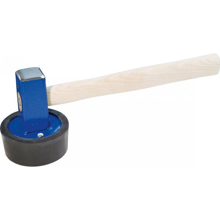 Plattenlegerhammer – Gummiaufsatz, auswechselbar, 1250–1500 g
