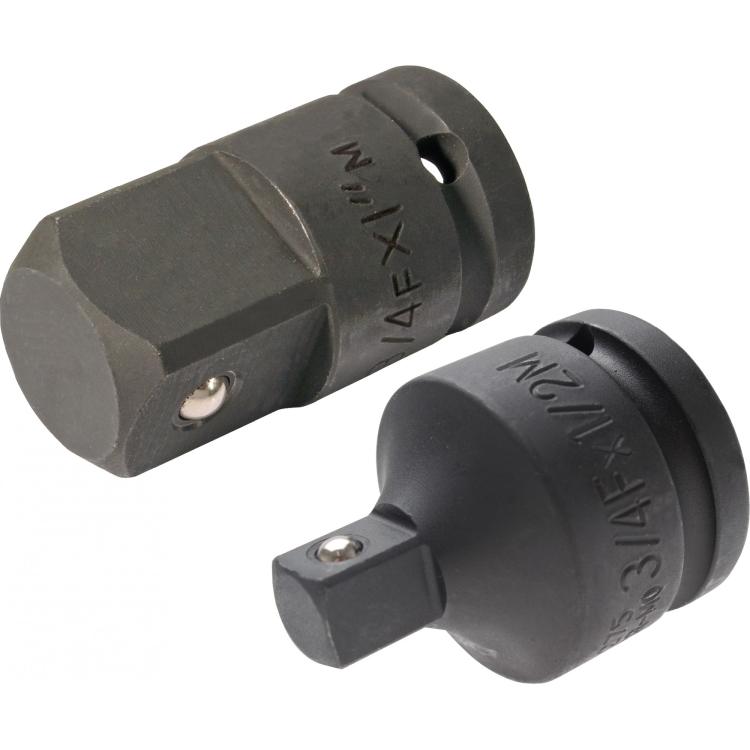 Kraft-Steckschlüssel Adapter – Innenvierkant auf Außenvierkant