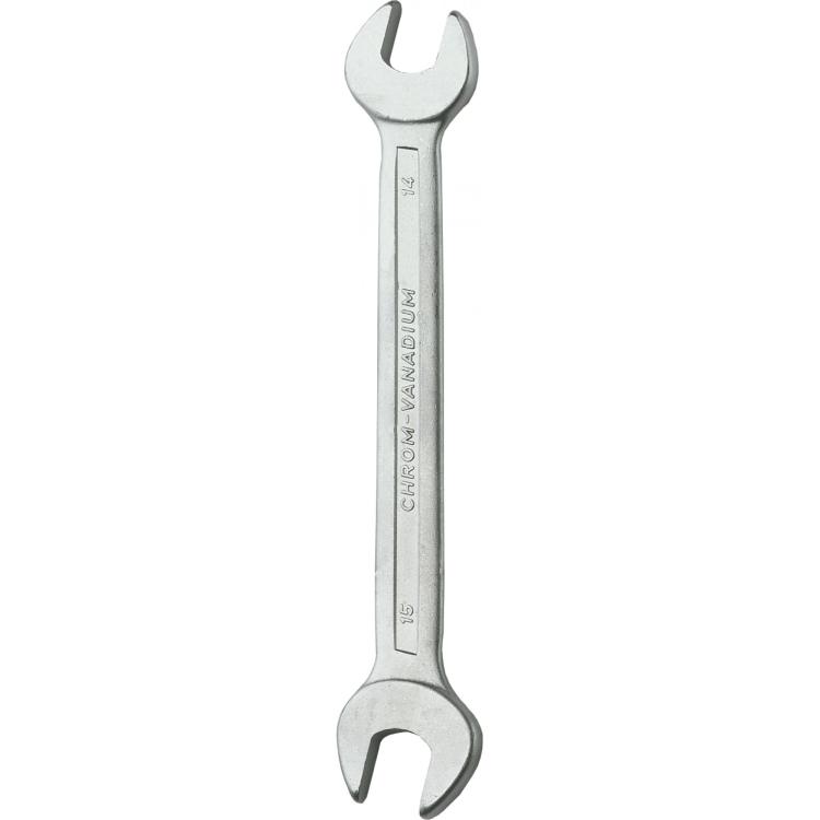 Gabelschlüssel – DIN 3110, Chrom-Vanadium-Stahl, 15° Maulstellung