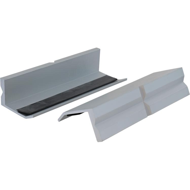 Schonbacken 125 mm Aluminium mit Prismen