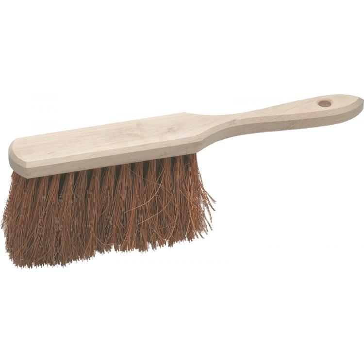 Handfeger 28,5 cm Kokos, braun