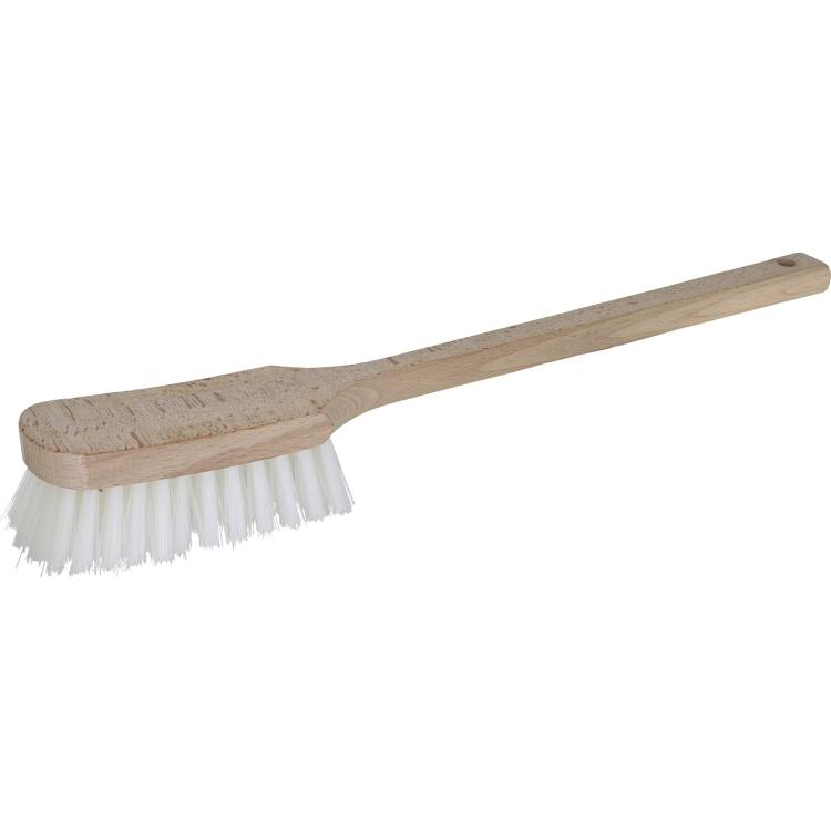 Kotflügelbürste 48 cm Nylon, weiß