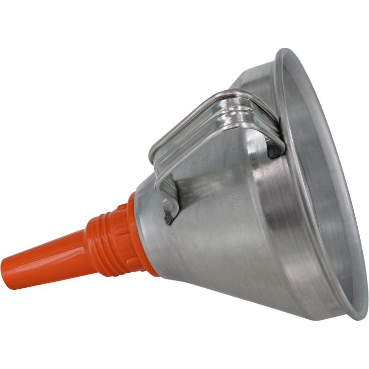 Trichter – 1,3 l, Ø160 mm, mit Feinsieb & Spritzschutz