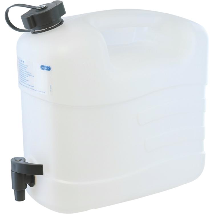 Wasserkanister mit Ablasshahn – HDPE, 10 l / 15 l / 20 l / 35 l