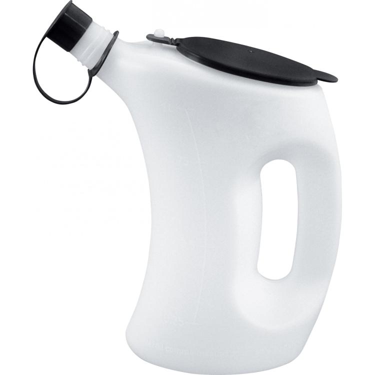 Messbecher mit Deckel – HDPE, 1 l / 3 l, öl- & kraftstoffbeständig