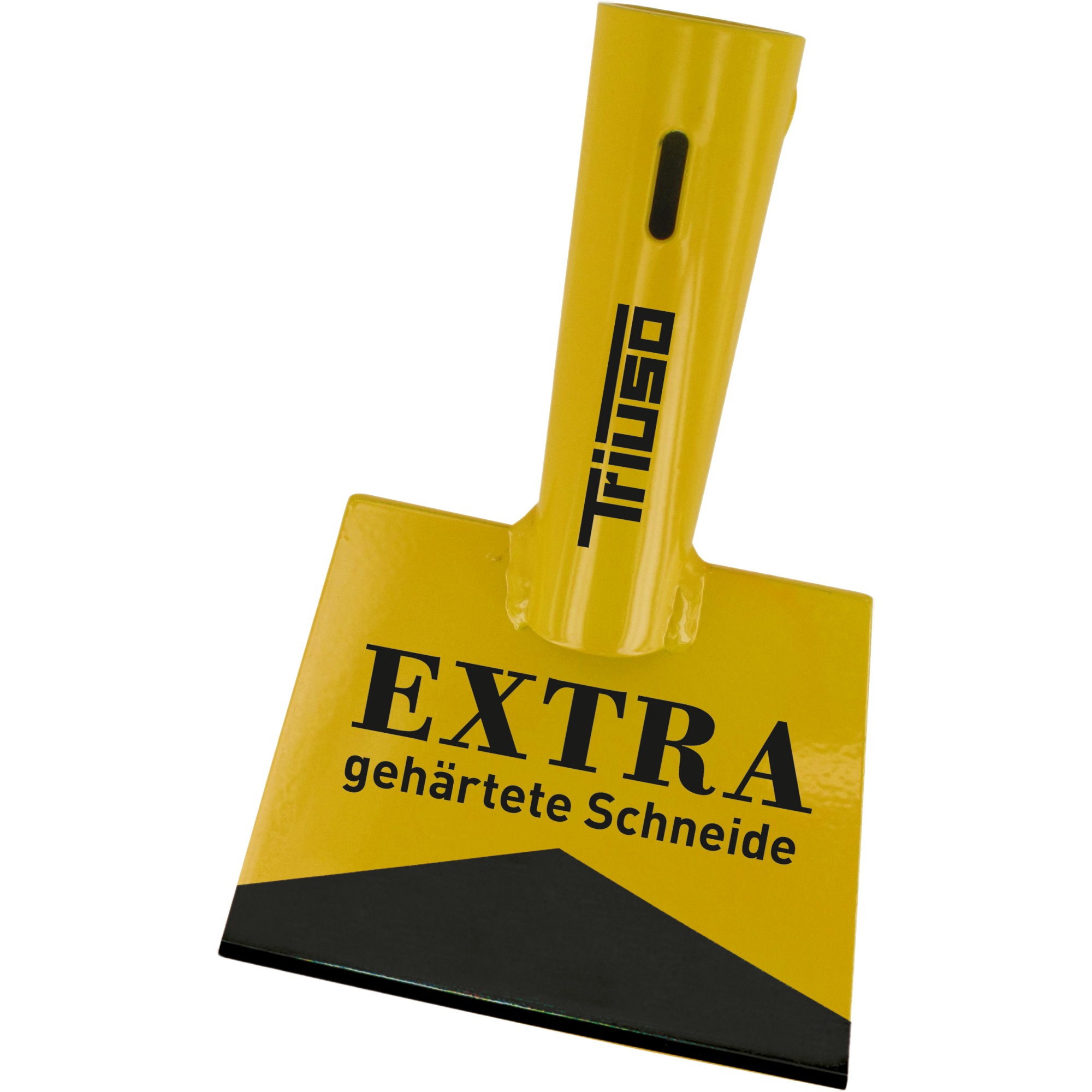 Betonstößer, Stahl, 4 mm, gehärtete Schneide, lackiert, ohne Stiel