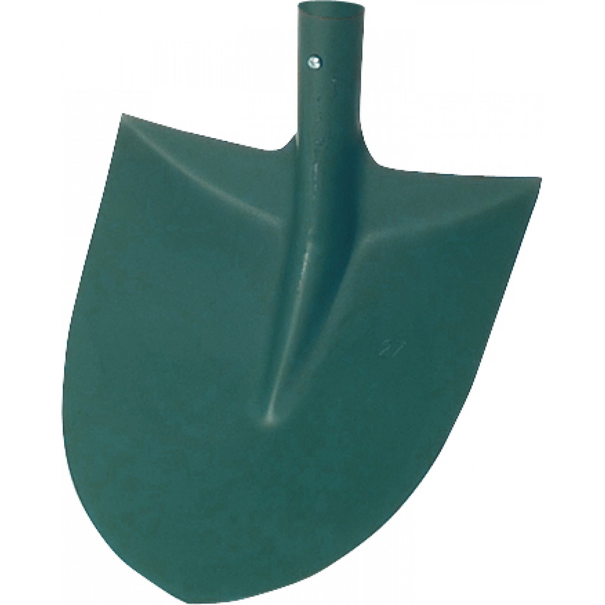 Frankfurter Schaufelblatt, geschmiedet, ölgehärtet, mit Aufbug, pulverbeschichtet