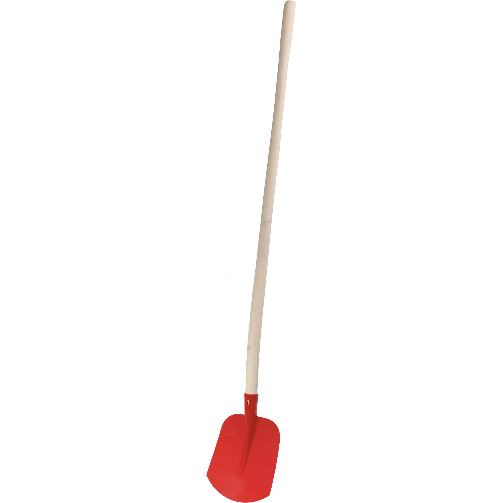 Holländer Schaufel, pulverbeschichtet, mit ergonomischem Buchenstiel, 1300 mm
