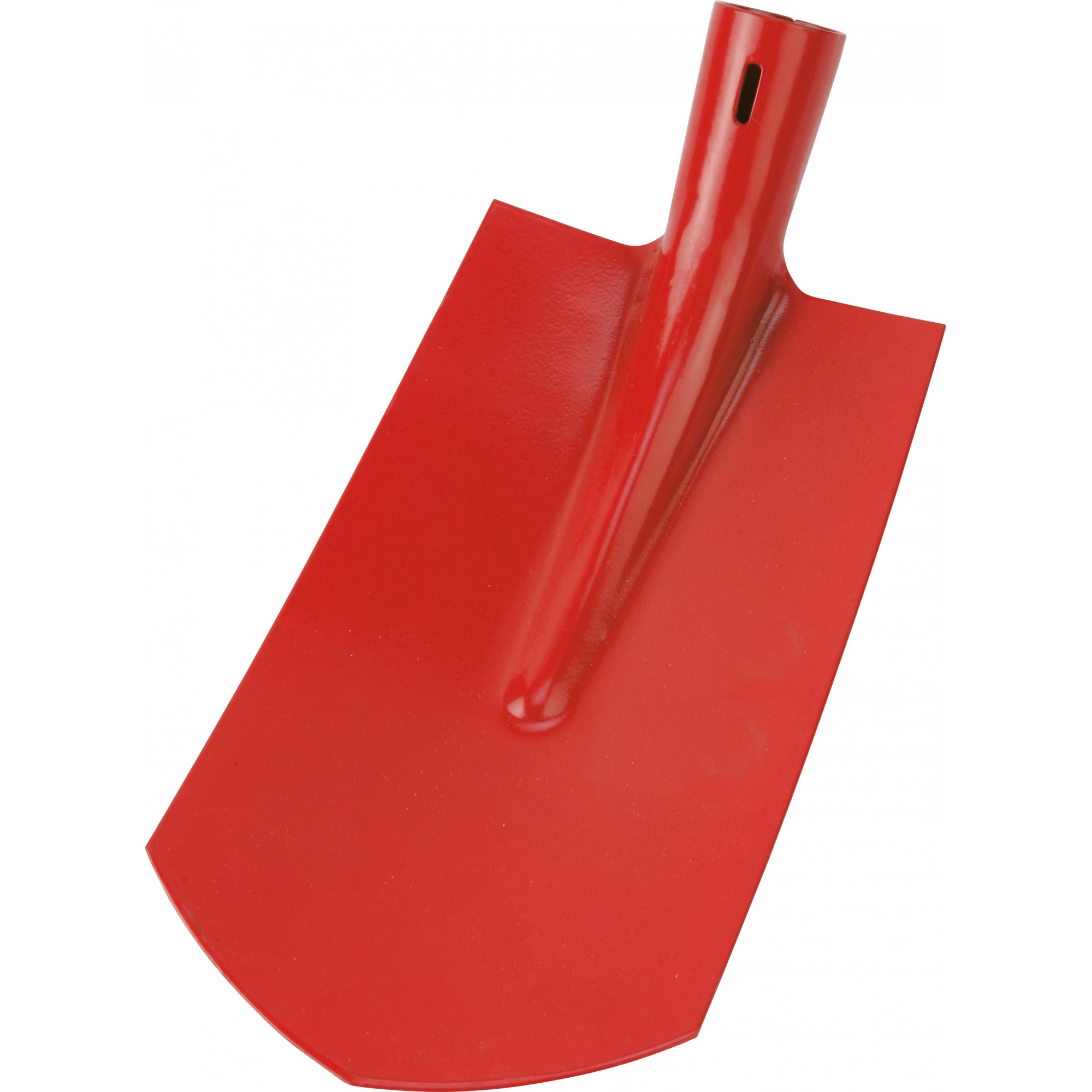 Kabelgrabenschaufel, rot pulverbeschichtet, ohne Stiel, 300 x 160 mm