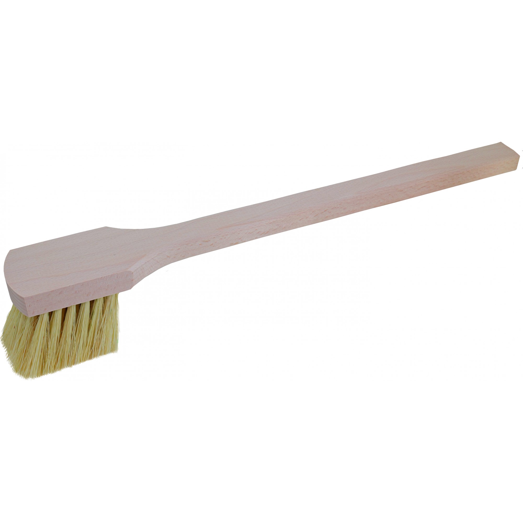 Stielbürste, Naturfibre natur, 5-reihig, hitzebeständig