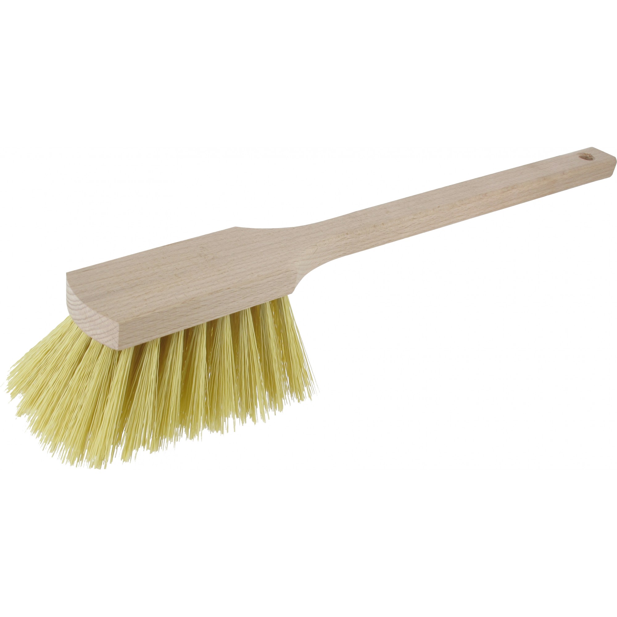 Stielbürste, Kunstfibre natur, 5-reihig, hitzebeständig