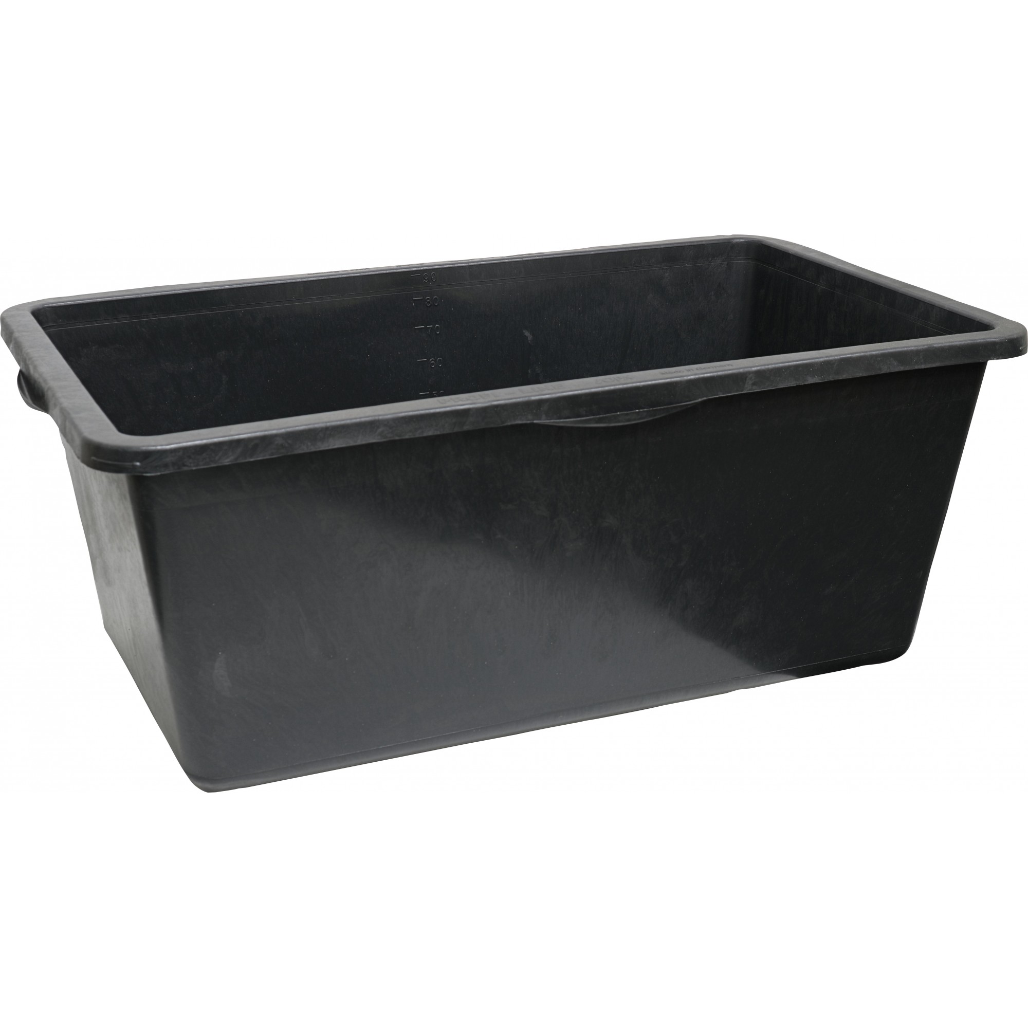 Mörtelkasten 65 l / 90 l, rechteckig, Kunststoff, schwarz