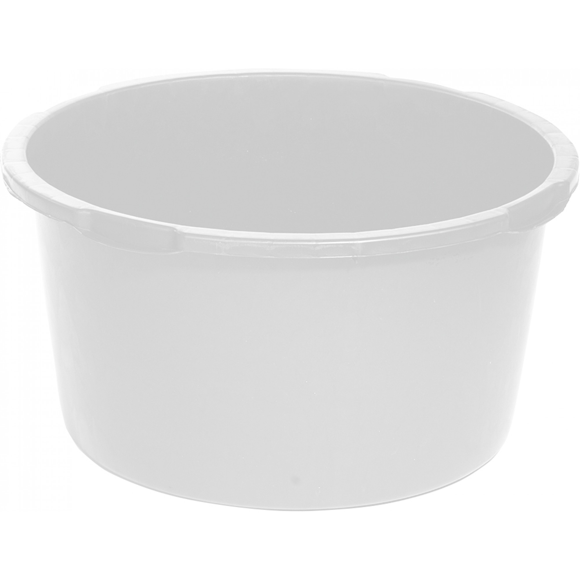Mörtelkübel 90 l, weiß, mit Literskala, verstärktem Boden, Ø 540 mm