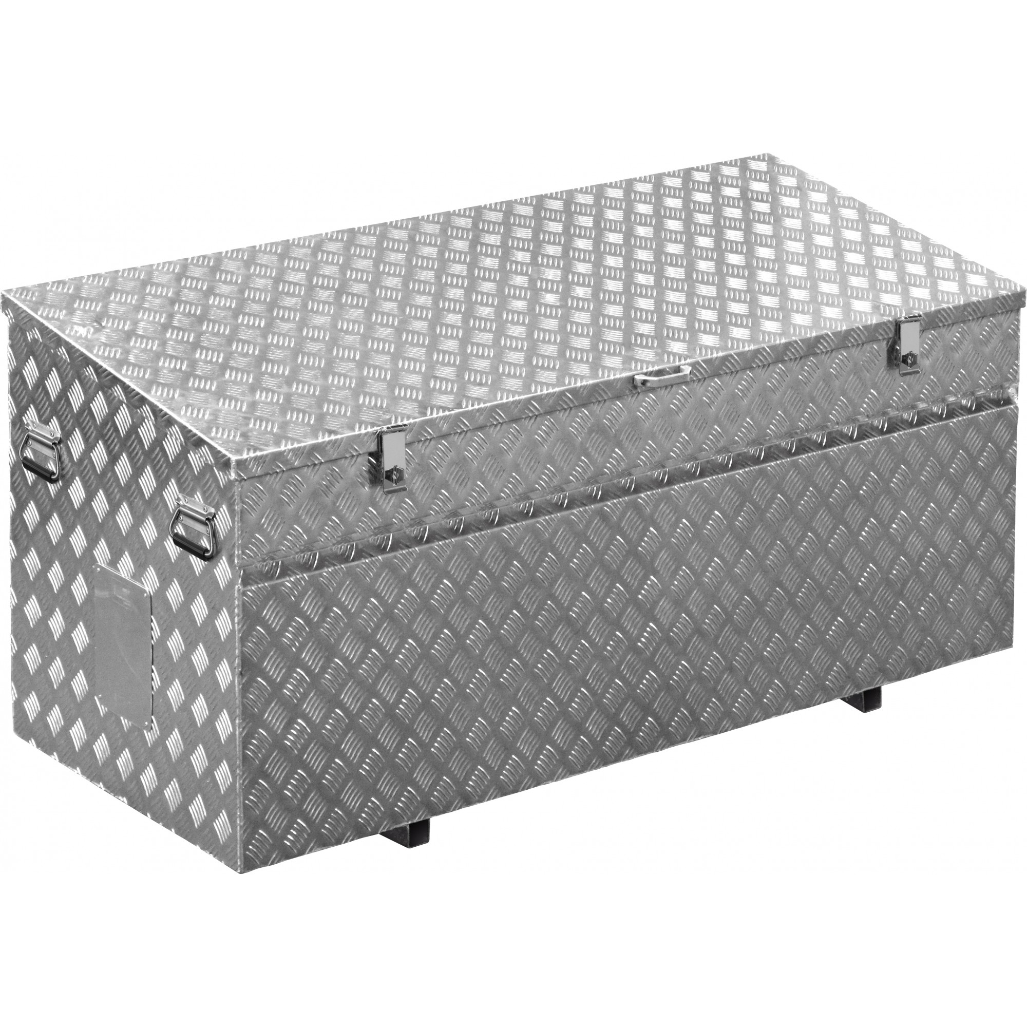 Aluminium-Werkzeugkiste 1770 x 740 x 860 mm, Riffelblech, verstärkt